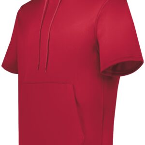 Wicking Fleece Short Sleeve Hoodie